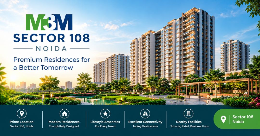 M3M Sector 108 Noida – Premium Apartments & Modern Living 